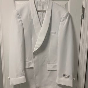 Men’s White Suit Jacket